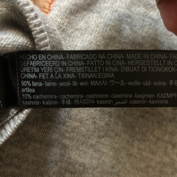 Wool and cashmere bodysuit - Picture 3 of 5